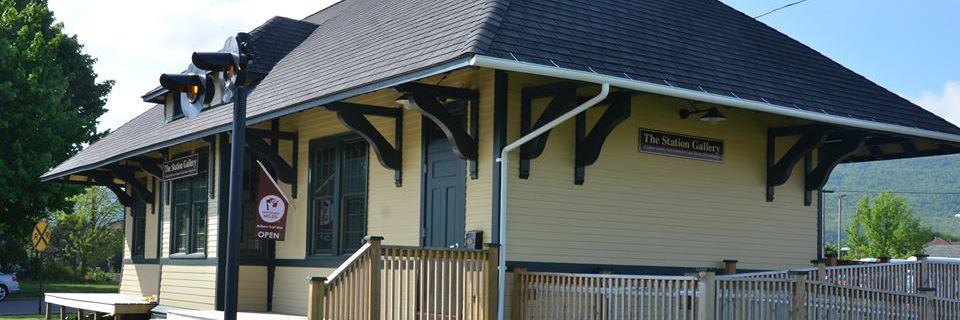 The Station Gallery banner