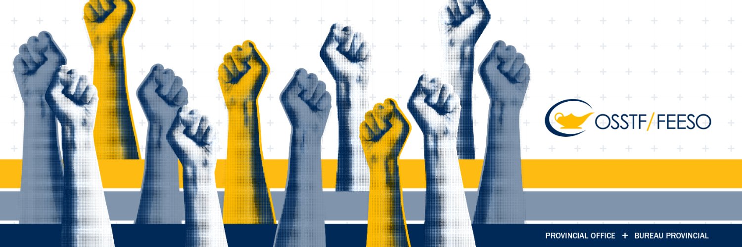 OSSTF Communications banner