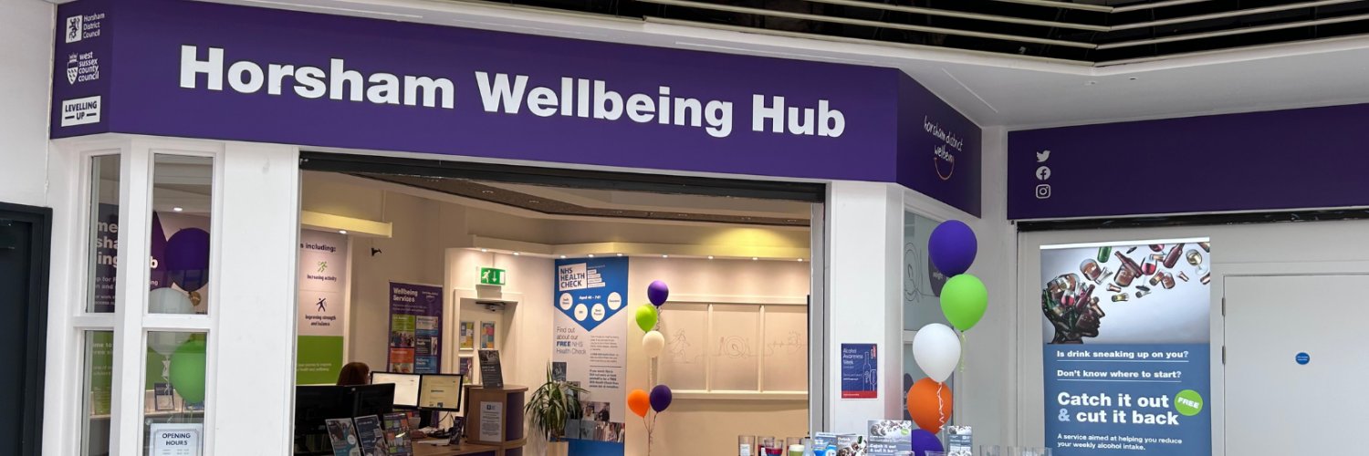 Horsham Wellbeing banner