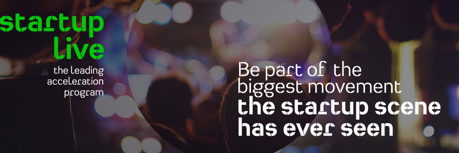 Startup Live banner
