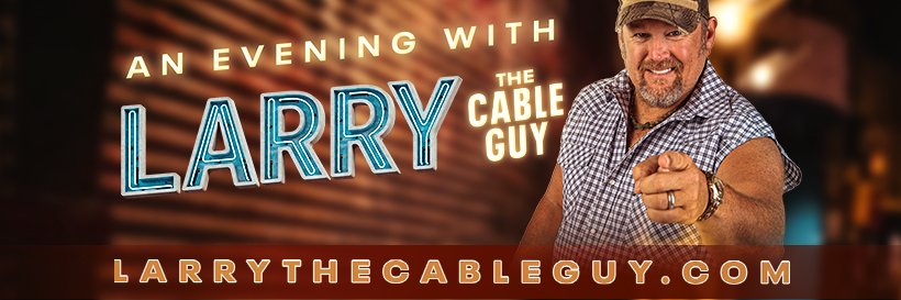 Larry The Cable Guy's banner