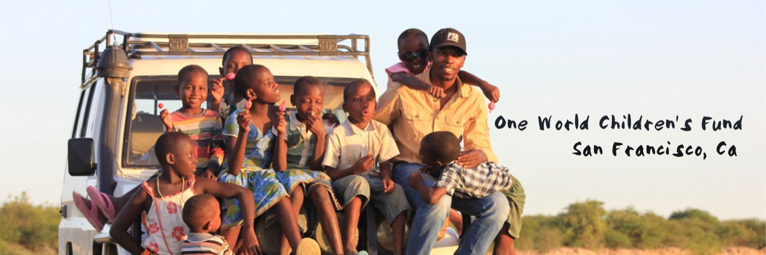 One World Children's Fund banner