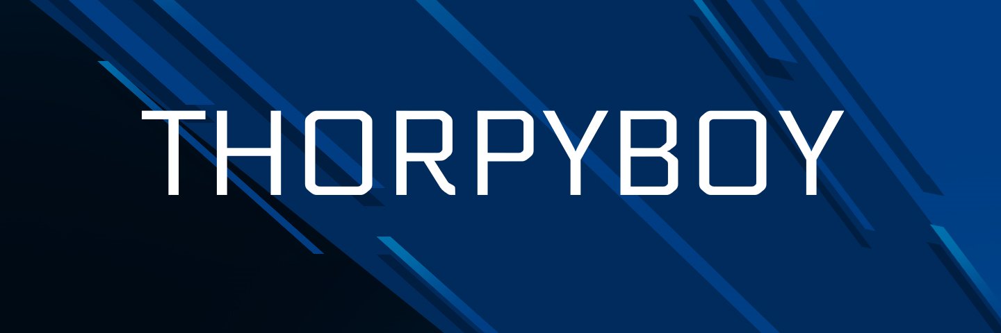 thorpyboy's profile banner image
