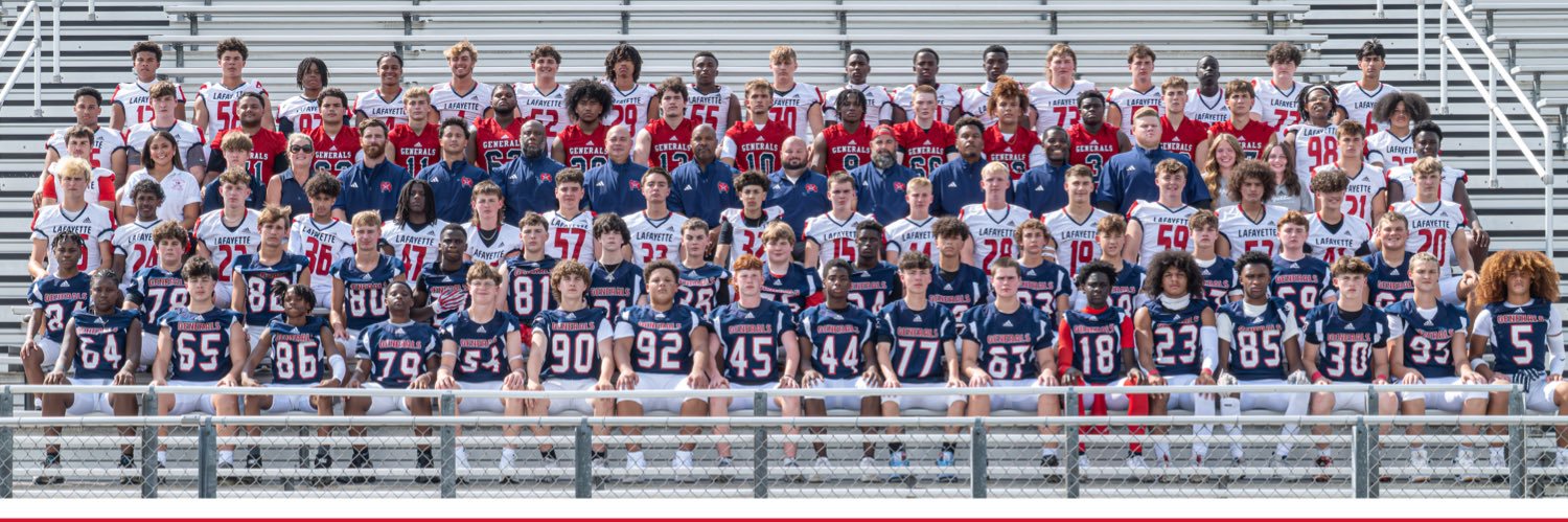 Lafayette Football banner