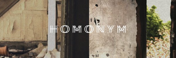 homonym_ Profile Banner