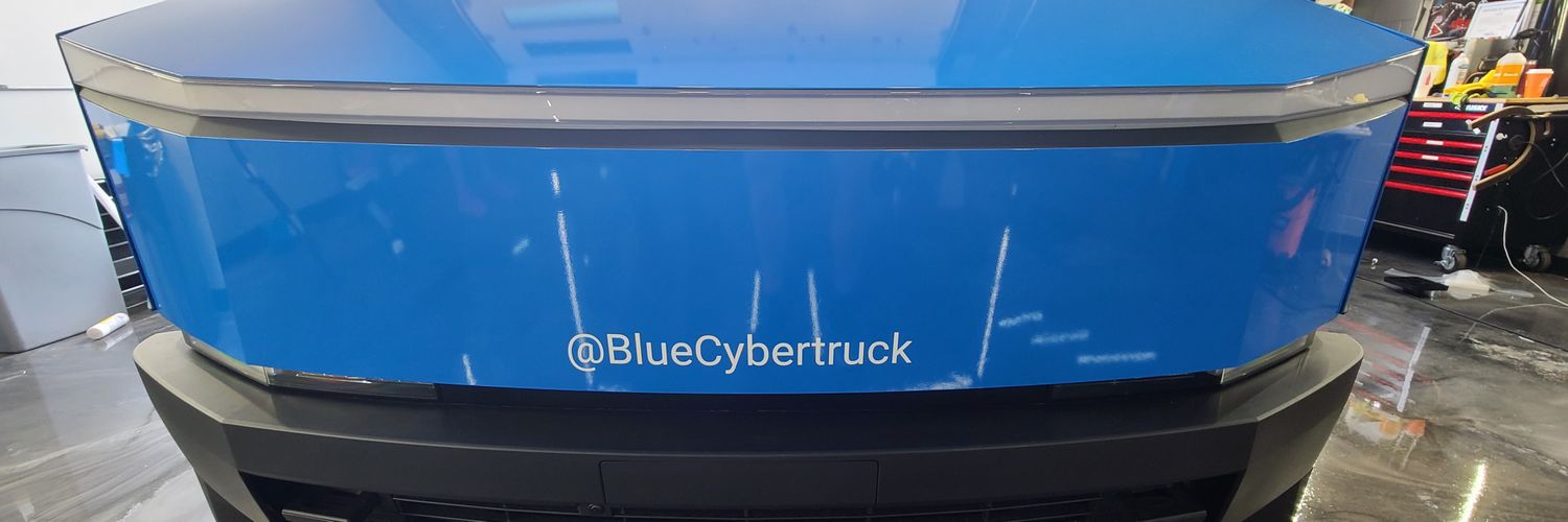 BlueCybertruck's profile banner image