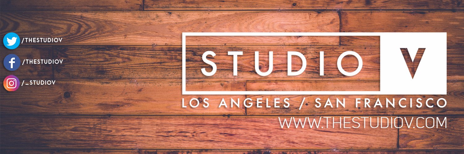 The Studio V banner