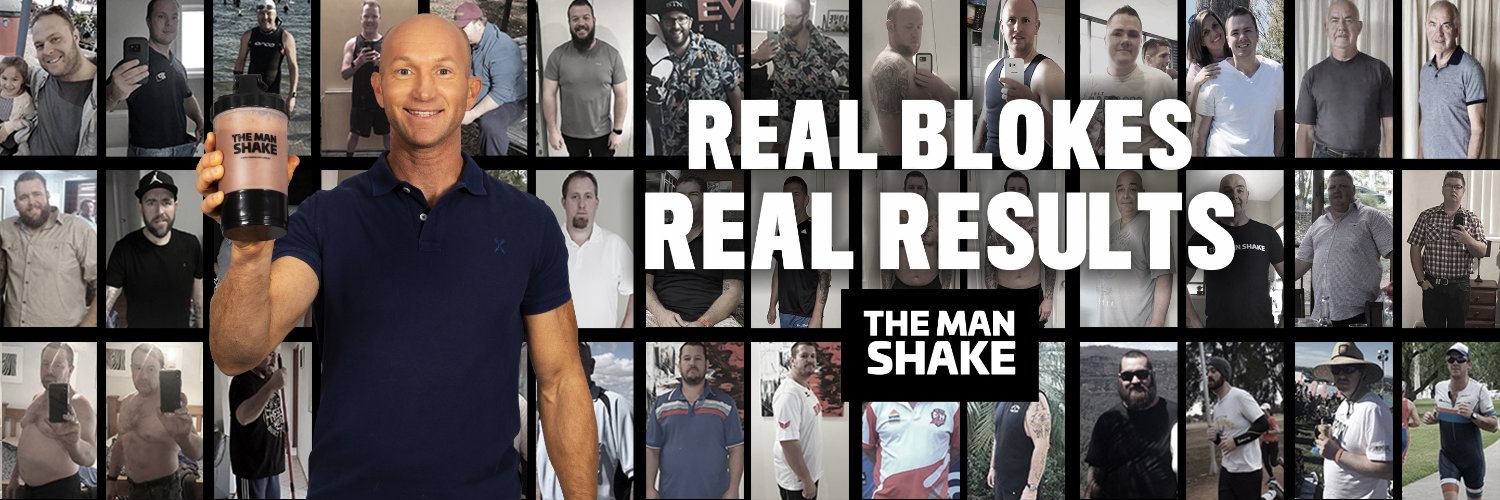 The Man Shake banner