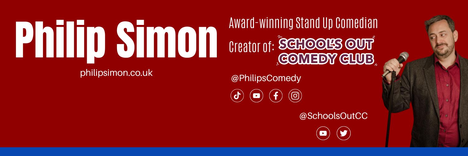 Philip Simon - Stand Up Comedian banner