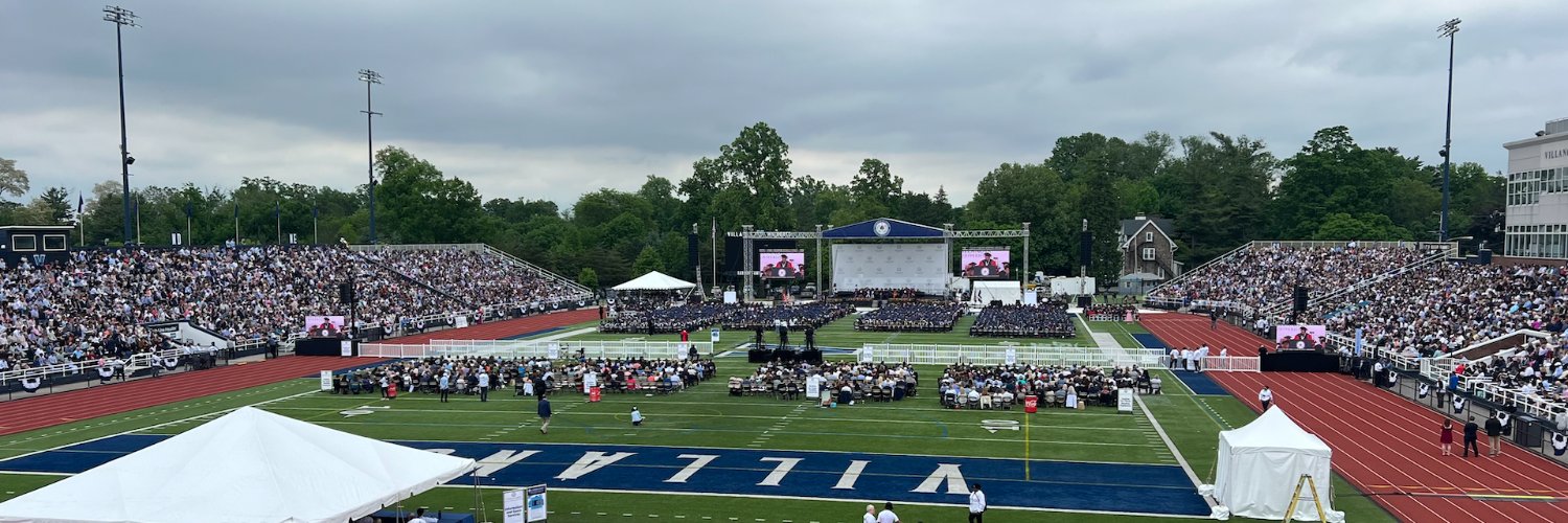 Villanova University Commencement banner