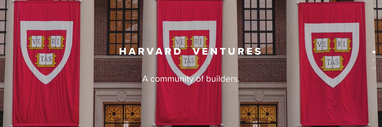 Harvard Ventures banner
