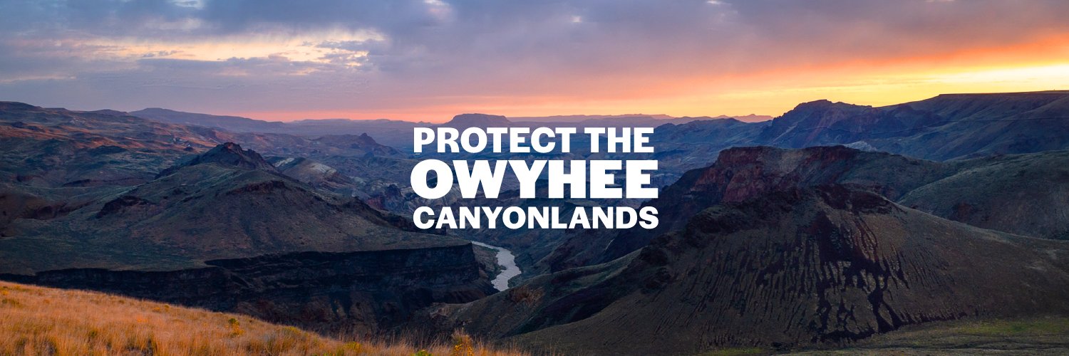 ProtectOwyhee's profile banner image