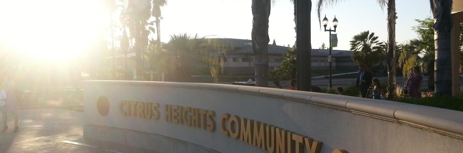 Citrus Heights Sentinel banner