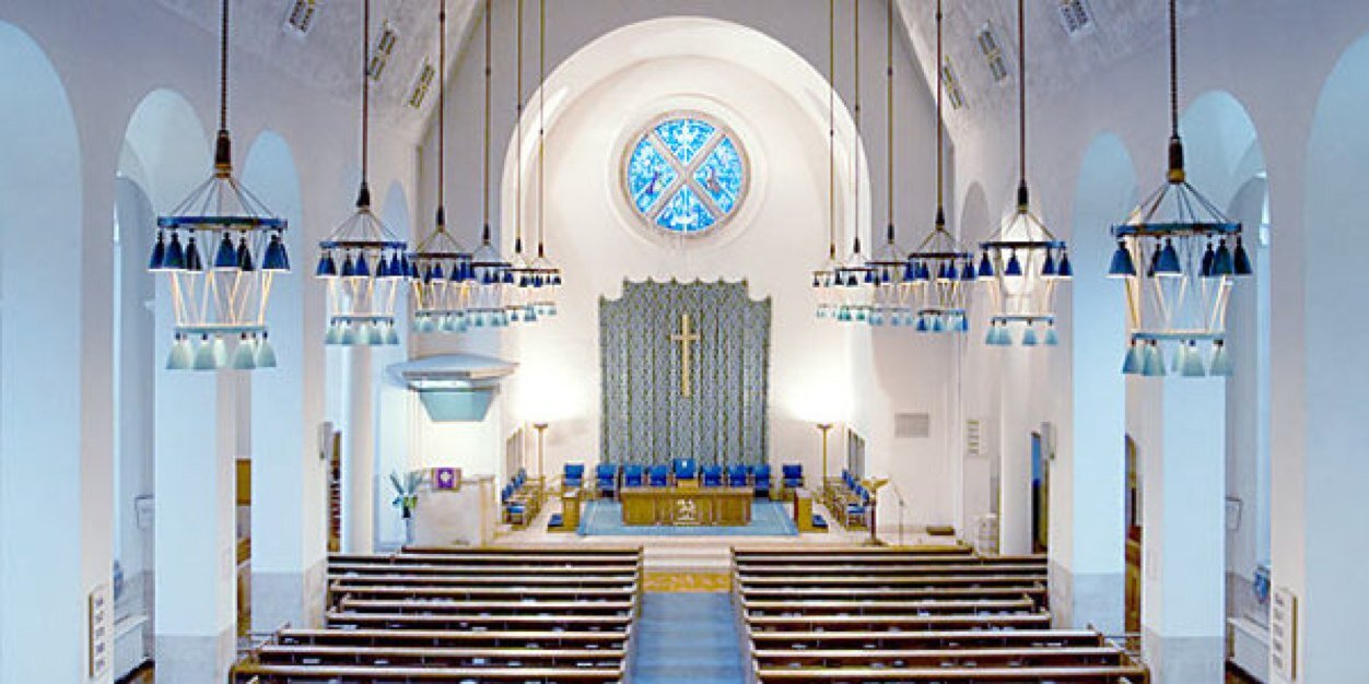 St Columba's Church banner