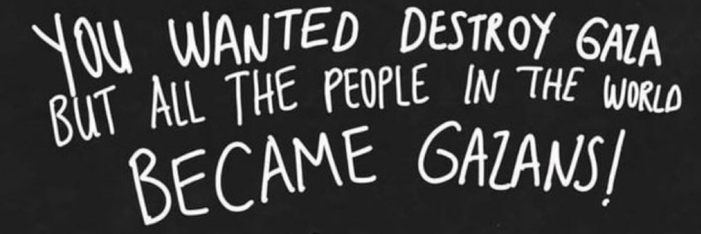 Wandering Aeonghus #ExLabour-pro-Palestine banner