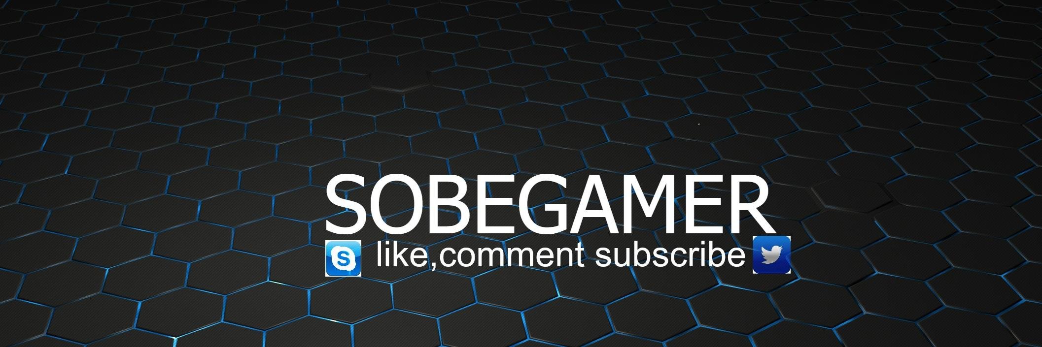 sobegamer's profile banner image