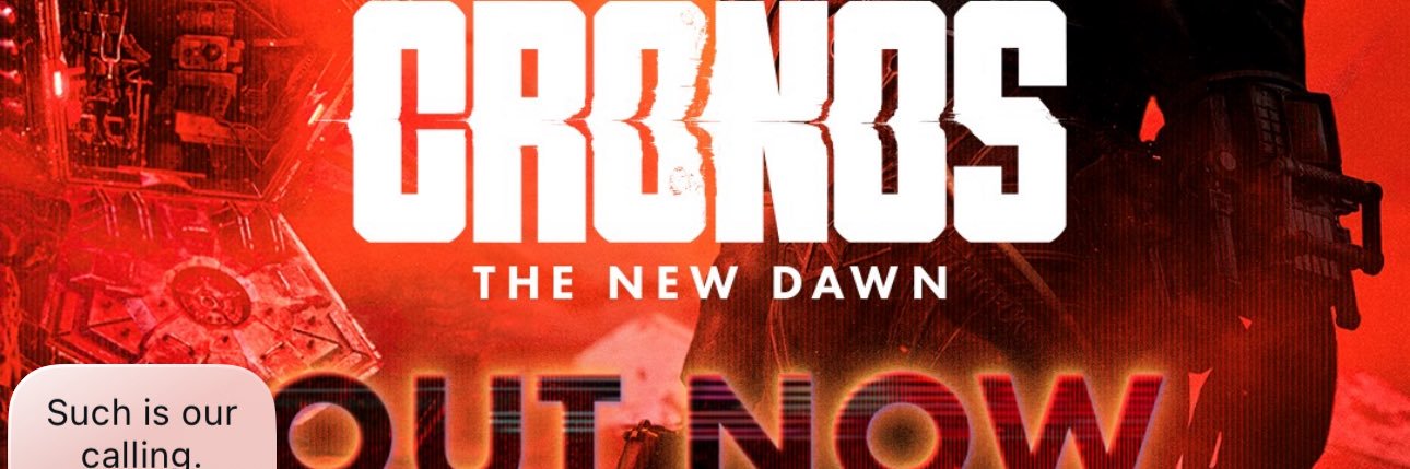 Alan Turkington - The Warden in #CRONOSNewDawn banner