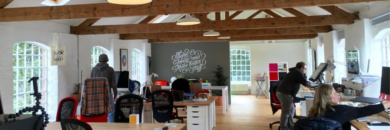 Cluster. Co-working Studio banner