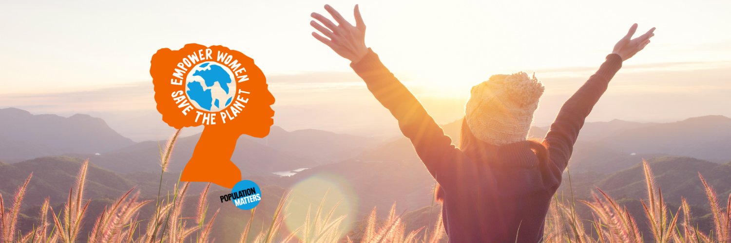 Population Matters banner