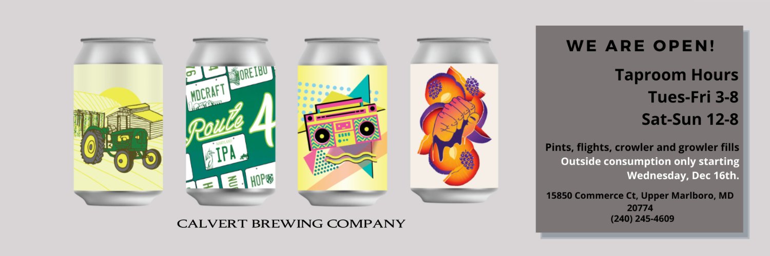Calvert Brewing Company banner