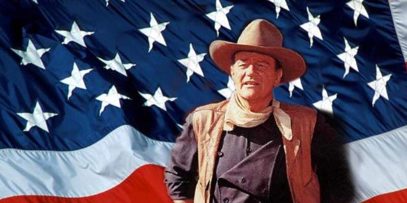 John Wayne banner