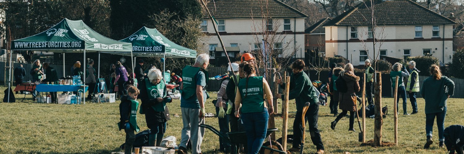 Trees for Cities banner