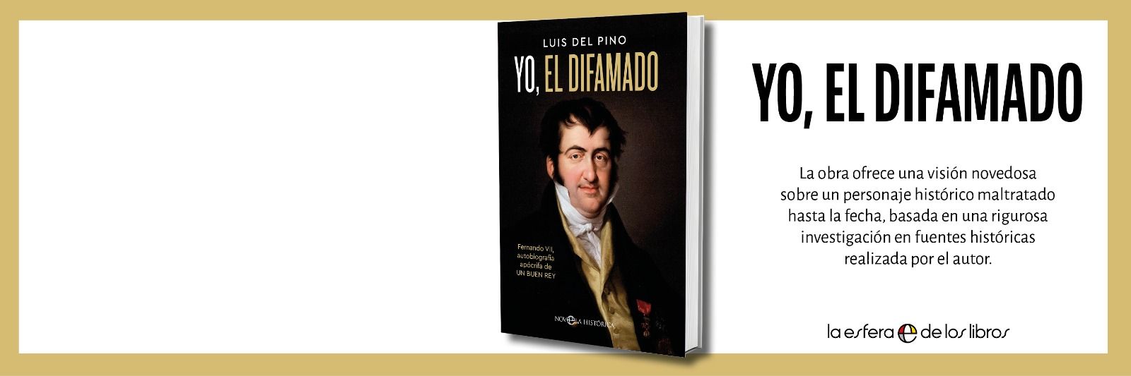 Luis del Pino's banner