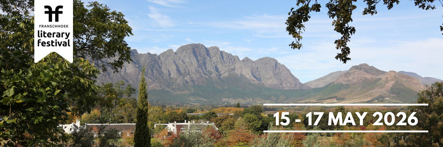 Franschhoek Lit Fest banner