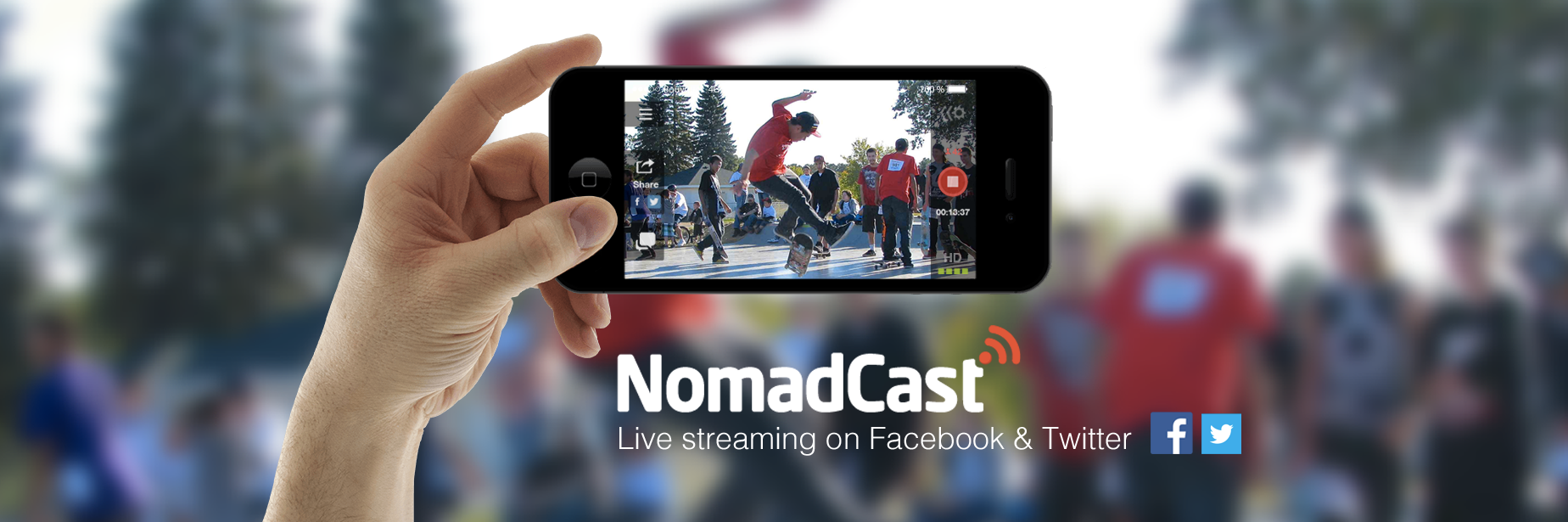 NomadCast banner