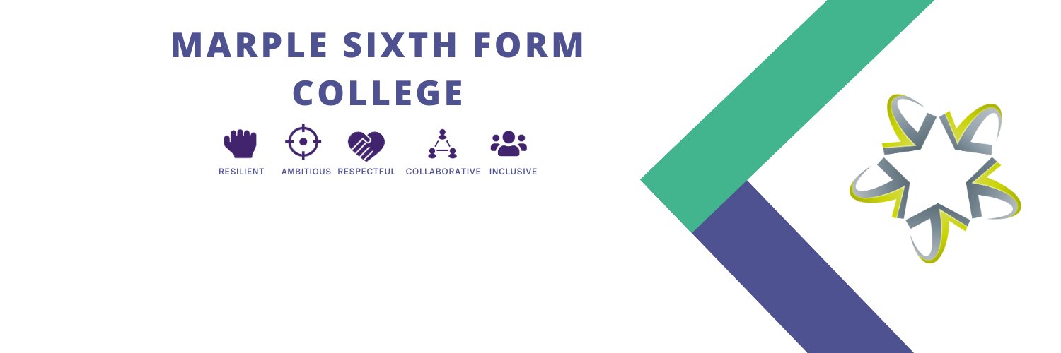 Marple Sixth Form College banner