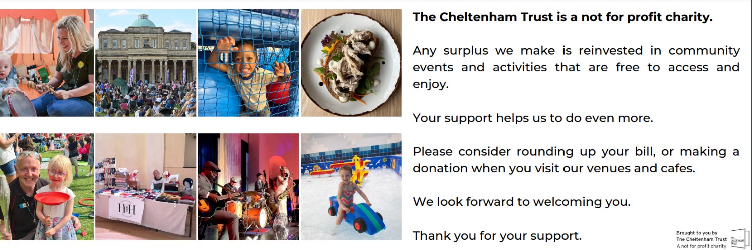 Pittville Pump Room banner