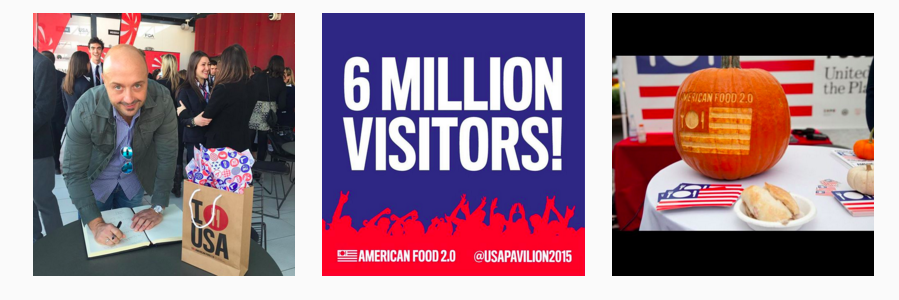 USA Pavilion 2015 banner