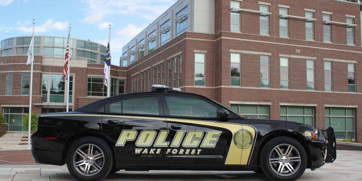 Wake Forest Police banner