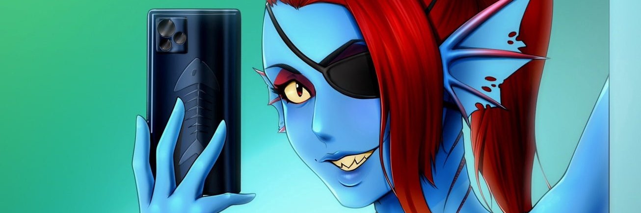 Undyne and Chaggie has my heart🐟😈💚💚's banner