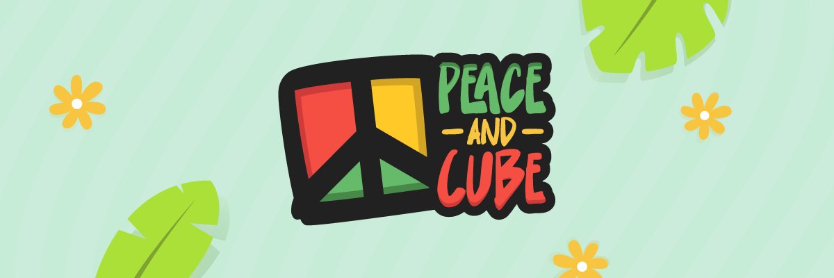 PeaceAndCube ☮️ banner