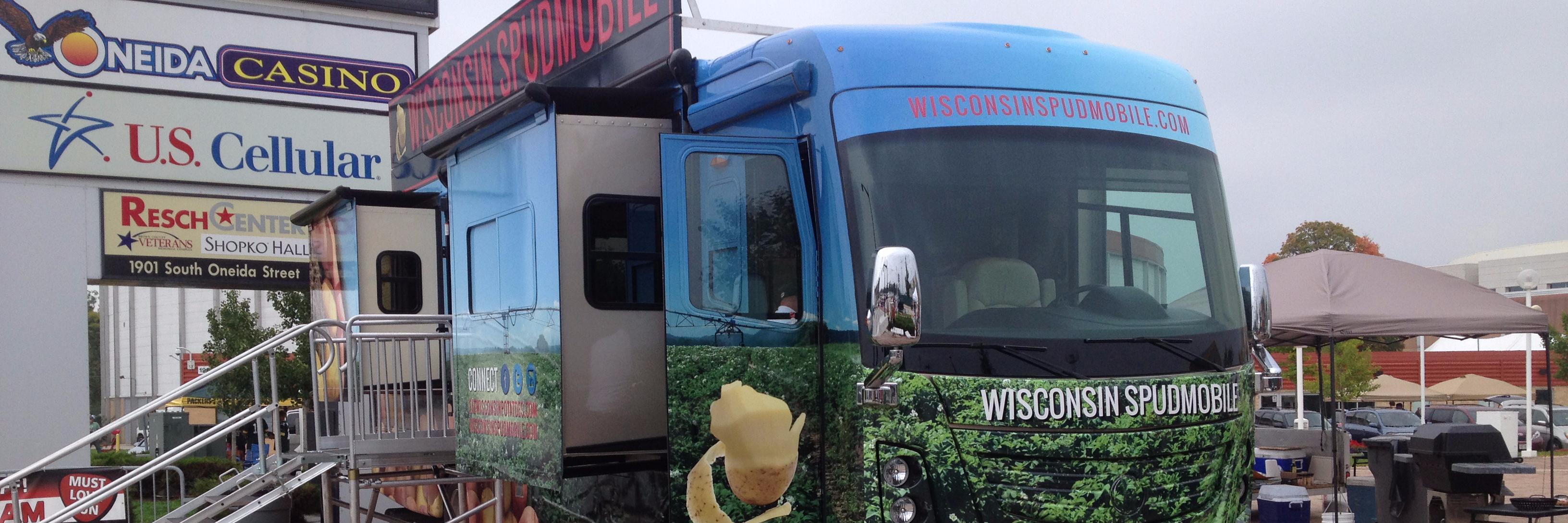 Wisconsin Spudmobile banner