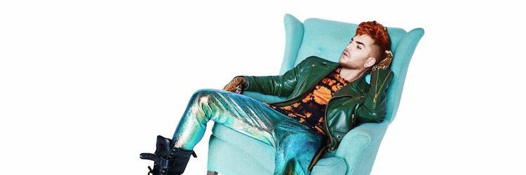 Adam Lambert's bird banner