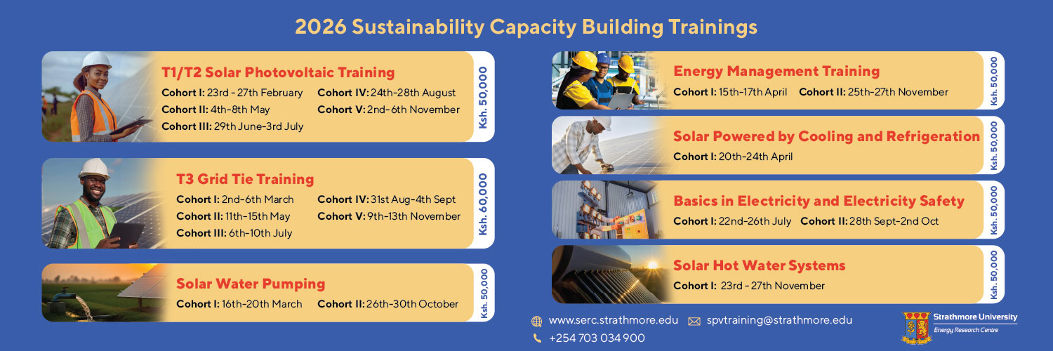 STRATHMORE ENERGY RESEARCH CENTRE banner