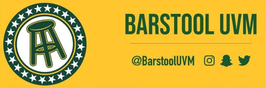 Barstool UVM banner
