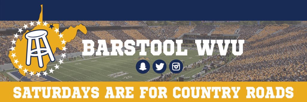 WVU Barstool's banner