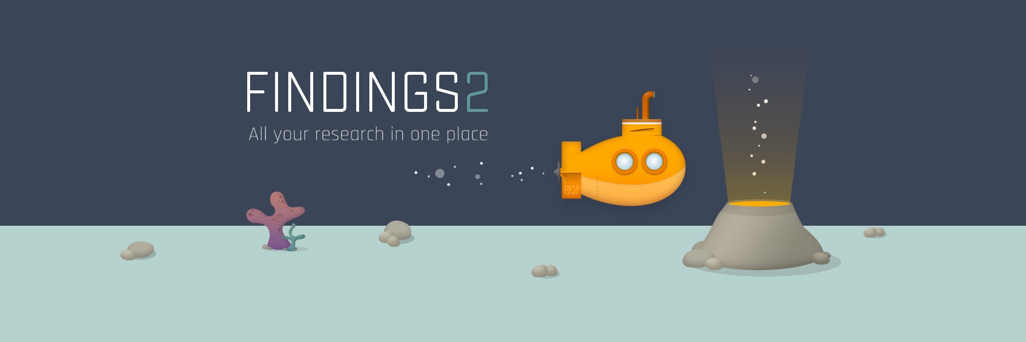Findings App banner