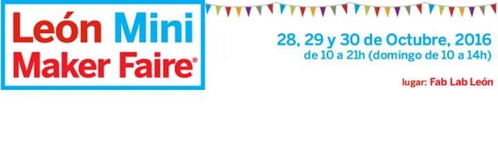 Mini MakerFaire León banner