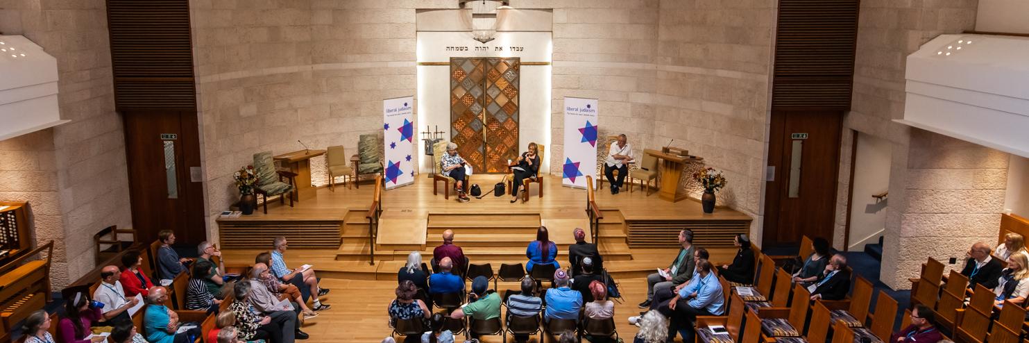 Liberal Judaism's banner