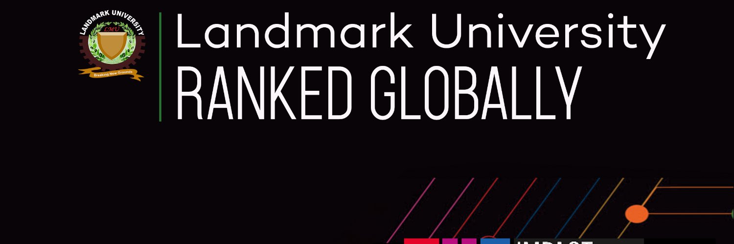 Landmark University banner