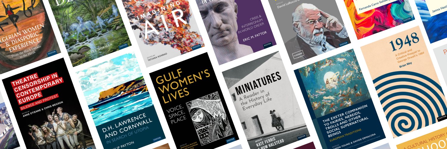 University of Exeter Press banner