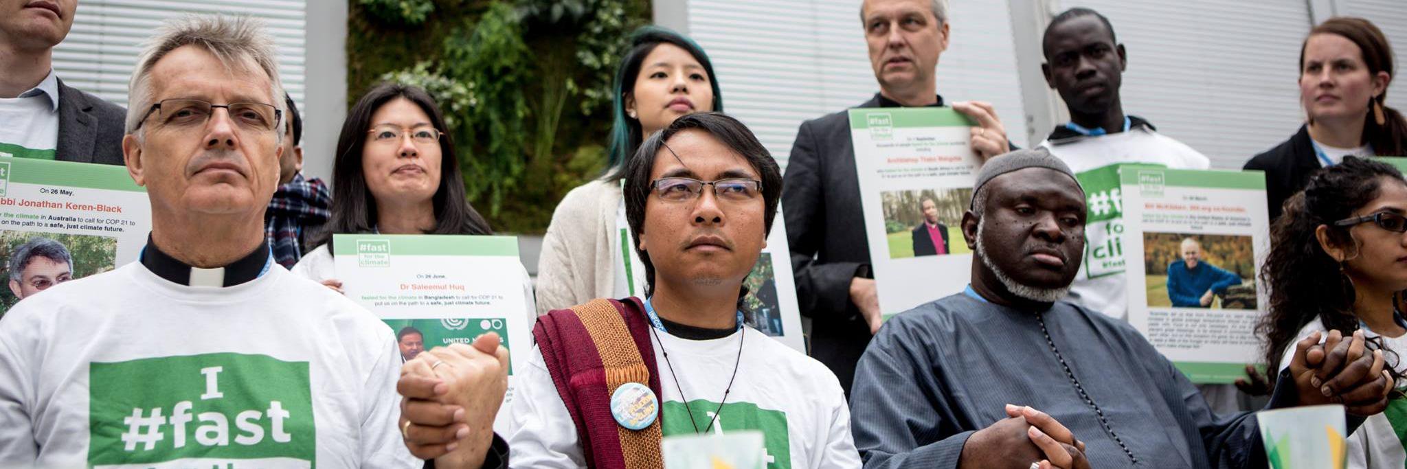 Fast For The Climate banner