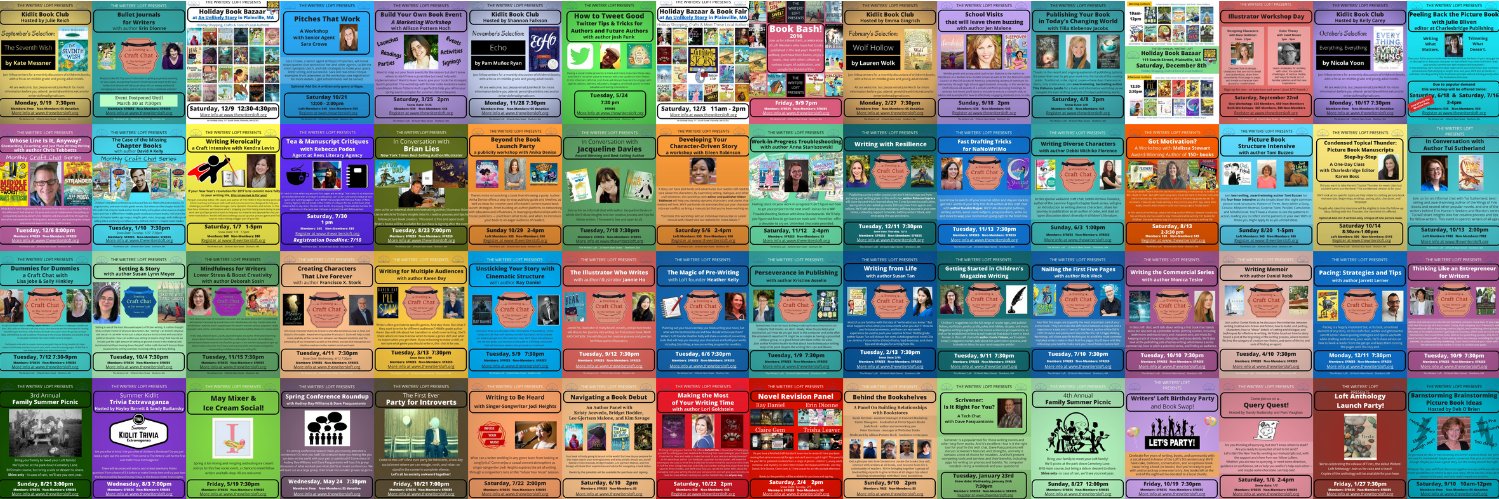 The Writers' Loft banner