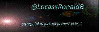 LocasxRonaldB's profile banner image