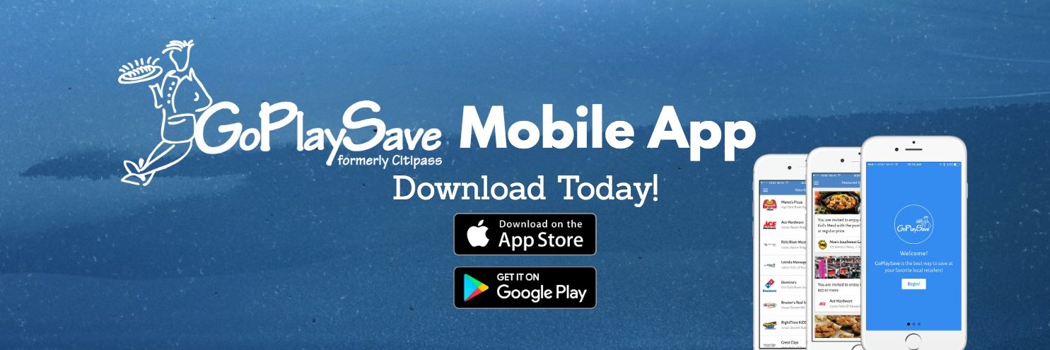 GoPlaySave Triangle banner