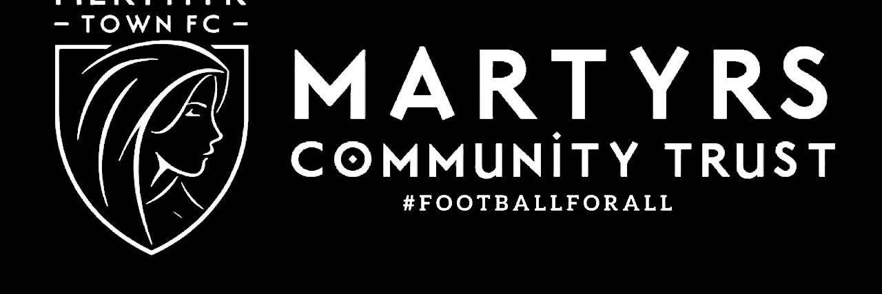 Merthyr Town FC Community Trust banner